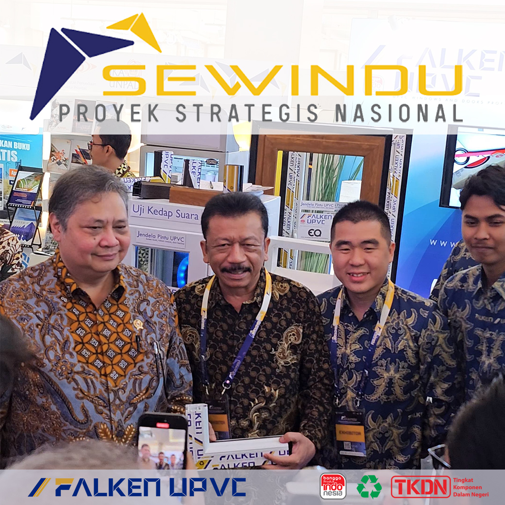 Peringatan SEWINDU Proyek Stategis Nasional, Falken UPVC hadir perkenalkan keunggulan produk